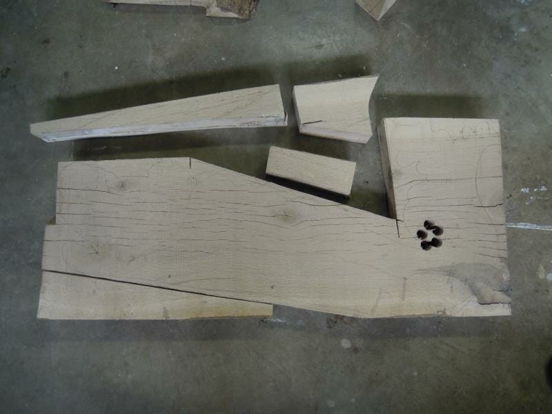 Roman's Arts - Roman Fish Cut Plank Sketch