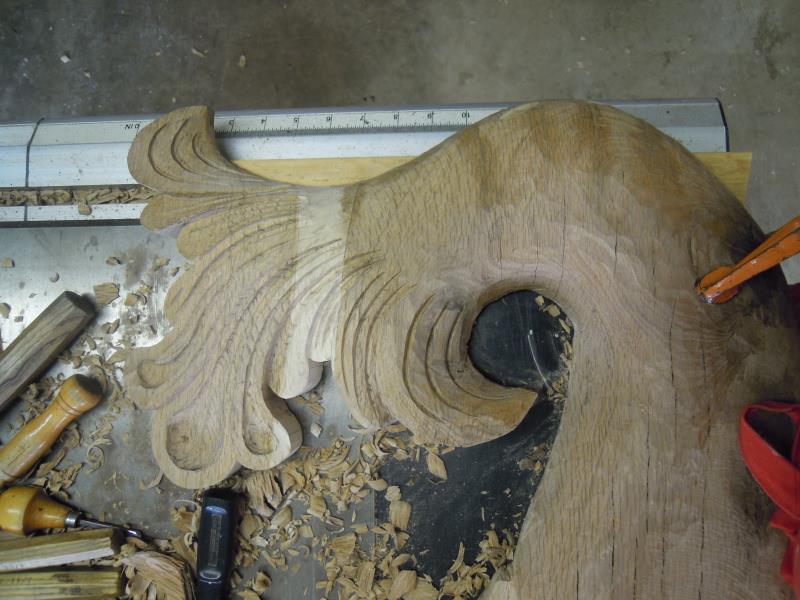 Roman's Arts - Roman Fish Tail Detail